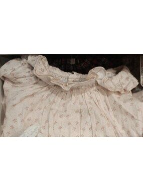Bonpoint Ruffled Printed Nightdress 12 size 12